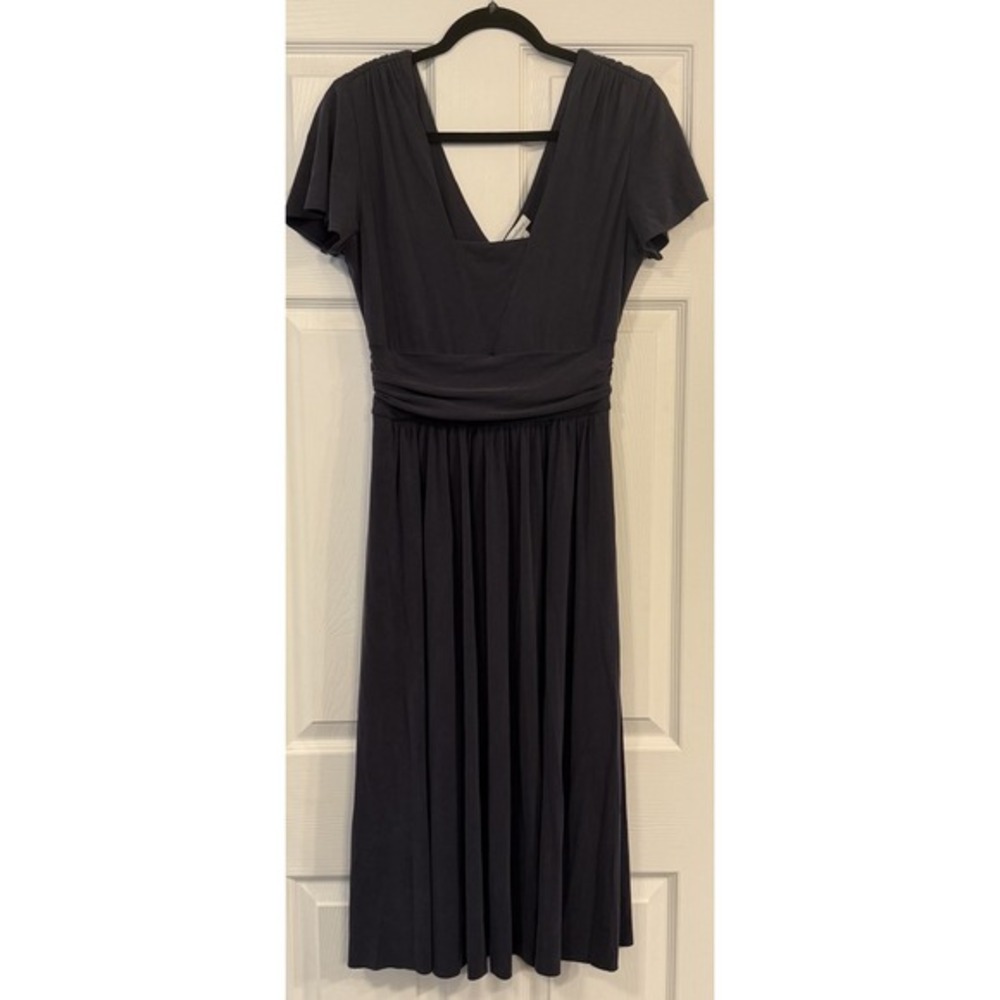 NWT Sundance Twilight Waltz Dress Gray Swing‎ MOTB Wedding Cocktails Modest MED